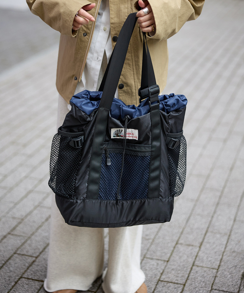 【美品】カリブーマウンテニアリング　LIGHT WEIGHT PACK TOTE CARIBOU Mountaineering(カリブーマウンテニアリング)/LIGHT