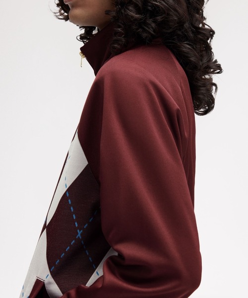 大*様 FRED PERRY アーガイルトラックジャケット 中古・古着通販】FRED PERRY (フレッドペリー) アーガイルトラック