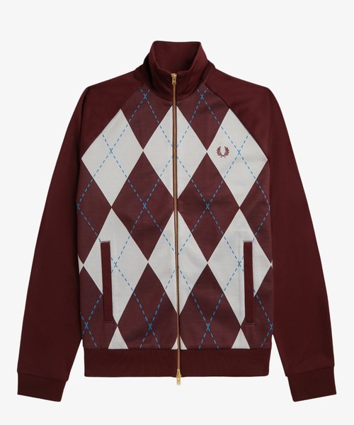 FRED PERRY（フレッドペリー）の「Argyle Track Jacket／アーガイル