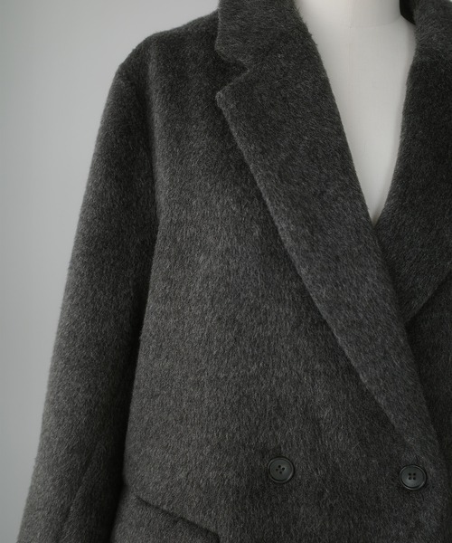 セール】シャギーテーラードジャケットコート（その他アウター