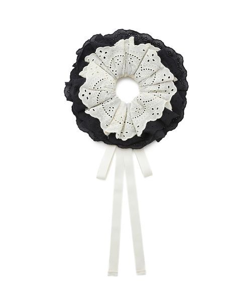 LILY BROWN（リリーブラウン）の「バリエーションリボンシュシュ（シュシュ・レディース・ドット/レッド/レオパード/オフホワイト・F）」の10枚目の写真