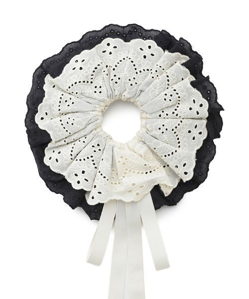 LILY BROWN（リリーブラウン）の「バリエーションリボンシュシュ（シュシュ・レディース・ドット/レッド/レオパード/オフホワイト・F）」の11枚目の写真