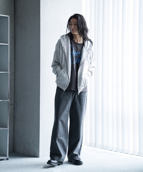 RATTLE TRAP(ラトルトラップ)の「カットオフピグメントコンパクトロゴパーカ(パーカー・メンズ・ブラック/グレー/ネイビー・S/M/L)」の20枚目の写真