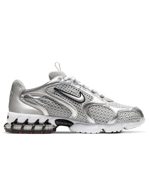 NIKE(ナイキ)の「NIKE ZOOM SPIRIDON CAGE 2 CJ1288-001(スニーカー・メンズ・シルバー・27cm/27.5cm/26.5cm/28cm/26cm/28.5cm)」の2枚目の写真