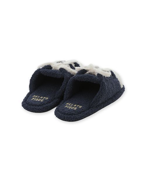 gelato pique(ジェラートピケ)の「【HOMME】スニーカールームシューズ(ルームシューズ/スリッパ・メンズ・ネイビー・F)」の4枚目の写真