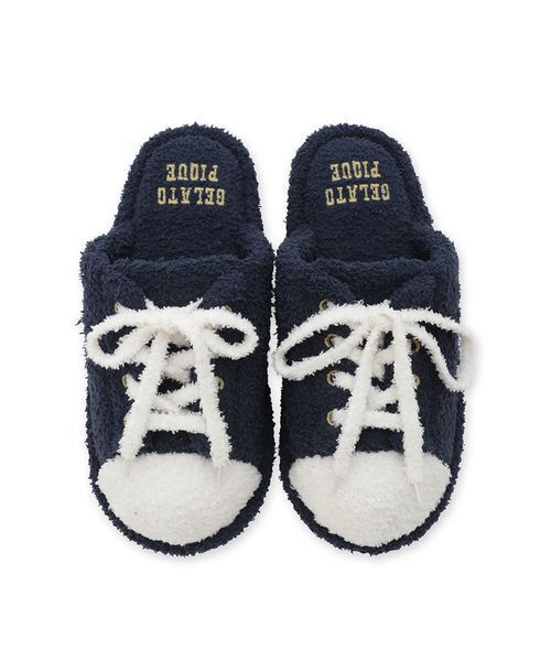 gelato pique(ジェラートピケ)の「【HOMME】スニーカールームシューズ(ルームシューズ/スリッパ・メンズ・ネイビー・F)」の8枚目の写真