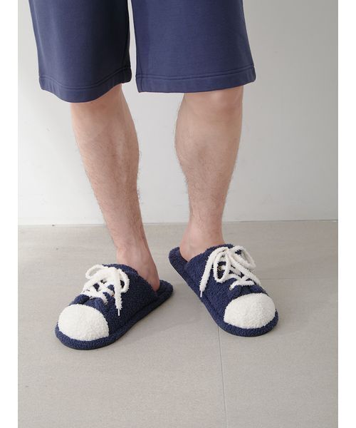 gelato pique(ジェラートピケ)の「【HOMME】スニーカールームシューズ(ルームシューズ/スリッパ・メンズ・ネイビー・F)」の10枚目の写真