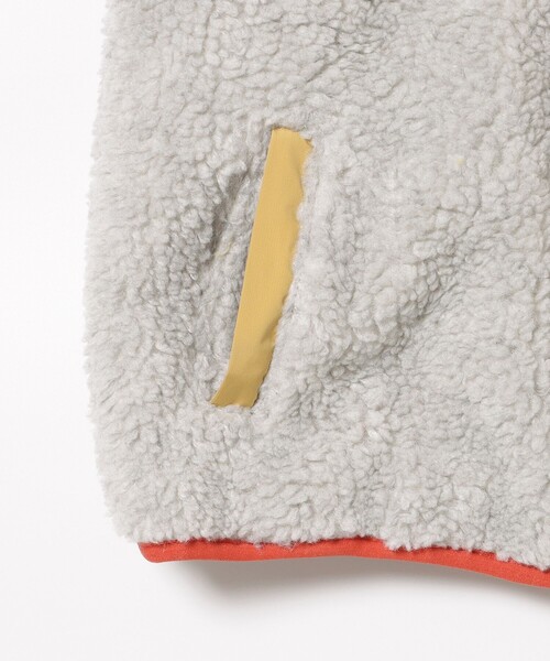 BEAMS mini(ビームスミニ)の「ボアキルト リバーシブル ベスト 2025FW(90~140cm)(ベスト・キッズ・ナチュラル/ネイビー・S(90~100)/(110~120)/(130~140))」の18枚目の写真