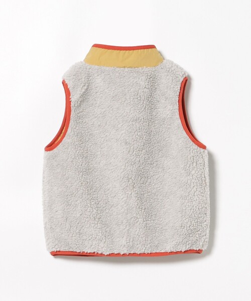 BEAMS mini(ビームスミニ)の「ボアキルト リバーシブル ベスト 2025FW(90~140cm)(ベスト・キッズ・ナチュラル/ネイビー・S(90~100)/(110~120)/(130~140))」の19枚目の写真