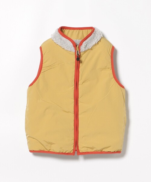 BEAMS mini(ビームスミニ)の「ボアキルト リバーシブル ベスト 2025FW(90~140cm)(ベスト・キッズ・ナチュラル/ネイビー・S(90~100)/(110~120)/(130~140))」の21枚目の写真