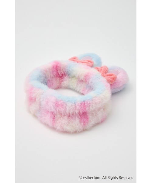 SLY（スライ）の「Esther Bunny x SLY HEADBAND エスターバニー スライ ヘアーバンド キャラクター（ヘアバンド・レディース・ピンク・FREE）」の4枚目の写真