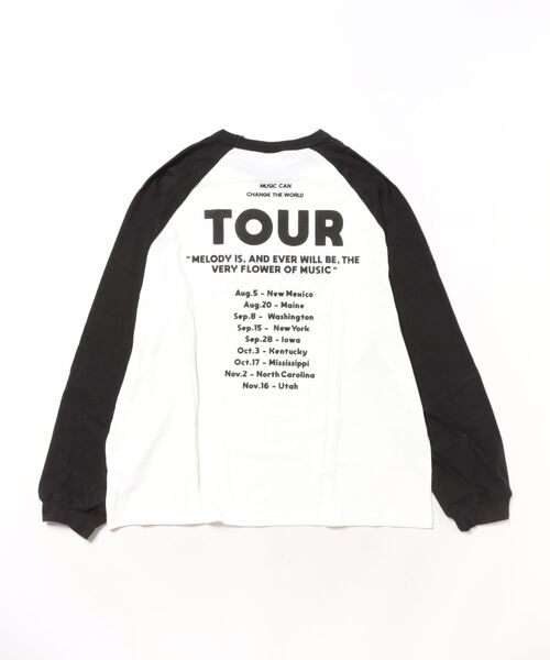 jeans-b（ジーンズベー）の「ジーンズベー NUMBER STUDIO　ロングTシャツ（Tシャツ/カットソー・キッズ・サンドベージュ/ベージュ/オフホワイト・140cm/150cm/160cm/130cm）」の4枚目の写真