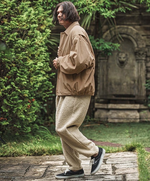 CAMBIO（カンビオ）の「mj11003- 裏エコファールーズシルエットコーデュロイブルゾン(CMB-R0175)（ブルゾン・メンズ・ブラック/オフホワイト/キャメル・S/M/L）」の14枚目の写真