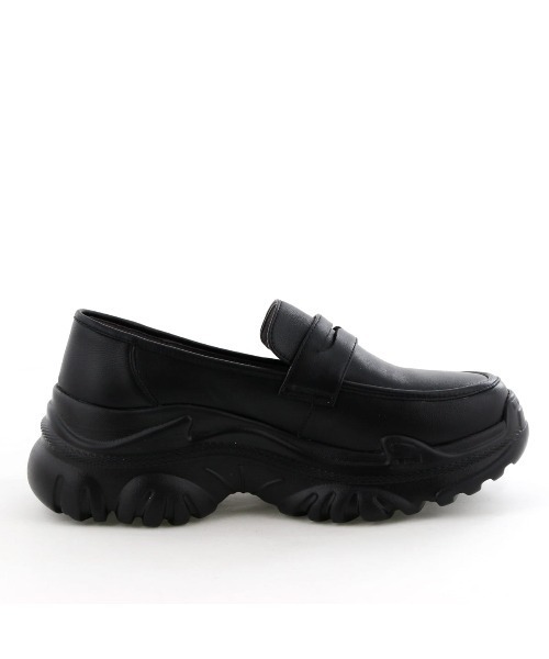 NICAL（ニカル）の「【NICAL】【本革】ボリュームソールローファー/554310（ローファー・レディース・パープル/ガンメタ/ブラック・23.5cm/22.5cm/22.0cm/25.0cm/24.0cm/23.0cm/25.5cm/24.5cm）」の5枚目の写真