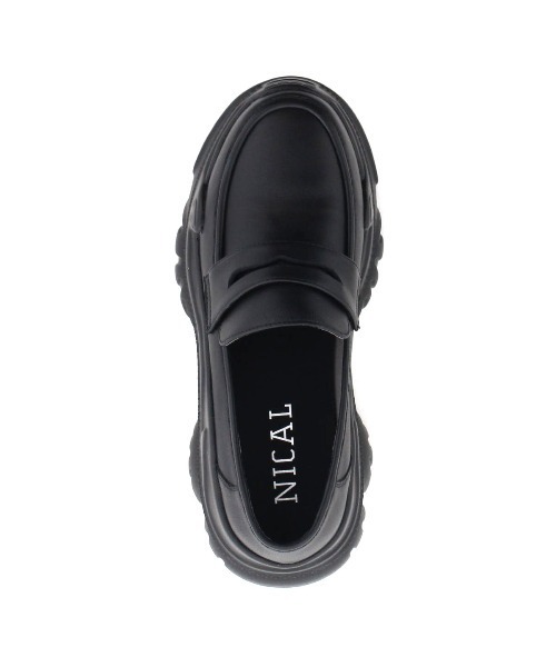 NICAL（ニカル）の「【NICAL】【本革】ボリュームソールローファー/554310（ローファー・レディース・パープル/ガンメタ/ブラック・23.5cm/22.5cm/22.0cm/25.0cm/24.0cm/23.0cm/25.5cm/24.5cm）」の8枚目の写真