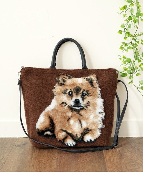 テレサカンビ POMERANIA ポメラニアン 2wayバッグ TERESA CAMBI/テレサカンビ】 POMERANIA ポメラニアン 2wayバッグ