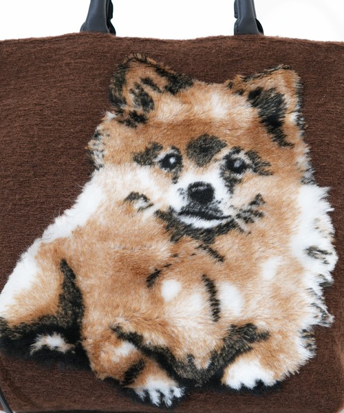 teresa cambi（テレサ・カンビ）の「【TERESA CAMBI/テレサカンビ】 POMERANIA ポメラニアン 2wayバッグ（トートバッグ・レディース・ベージュ/ブラウン・FREE）」の7枚目の写真