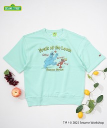 【FRUIT OF THE LOOM】SESAME STREET×FTL ハーフスリーブ甘編/セサミコラボ/プルオーバー