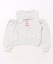10C REPIPI（ジューシーレピピ）の「【10C REPIPI】Cherryカタアキトップス（Tシャツ/カットソー・キッズ）」