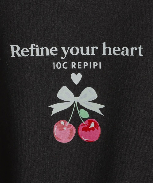 10C REPIPI（ジューシーレピピ）の「【10C REPIPI】Cherryカタアキトップス（Tシャツ/カットソー・キッズ・ブラック/サックスブルー/グレー・130cm/110cm/120cm）」の17枚目の写真