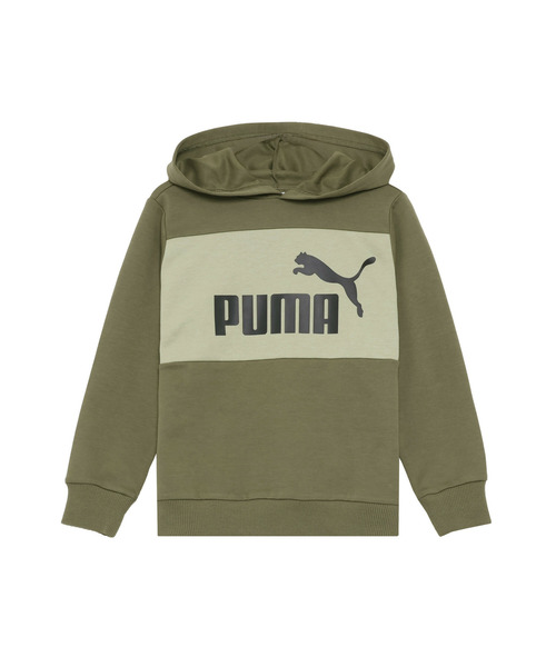 PUMA(プーマ)の「PUMA プーマ ボーイズ ESS MX フーディ 120-160cm(パーカー・キッズ・グリーン系その他/ブラック/ブルー系その他4・150/160/120/130/140)」の2枚目の写真