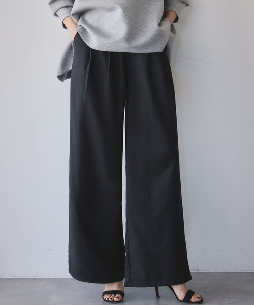 ELFRANK（エルフランク）の「ワイドグルカパンツ（その他パンツ・レディース・カーキ/モカ/ブラック・S/M）」の2枚目の写真