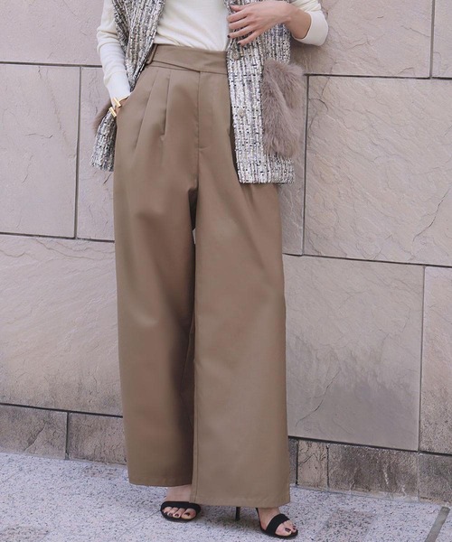 ELFRANK（エルフランク）の「ワイドグルカパンツ（その他パンツ・レディース・カーキ/モカ/ブラック・S/M）」の13枚目の写真