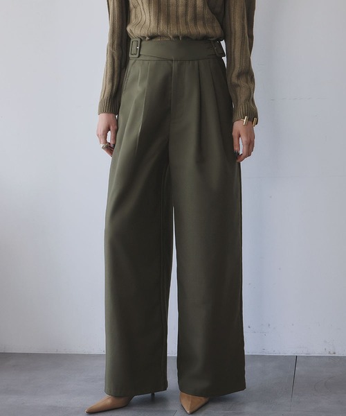 ELFRANK（エルフランク）の「ワイドグルカパンツ（その他パンツ・レディース・カーキ/モカ/ブラック・S/M）」の17枚目の写真