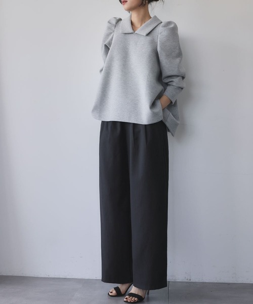 ELFRANK（エルフランク）の「ワイドグルカパンツ（その他パンツ・レディース・カーキ/モカ/ブラック・S/M）」の20枚目の写真