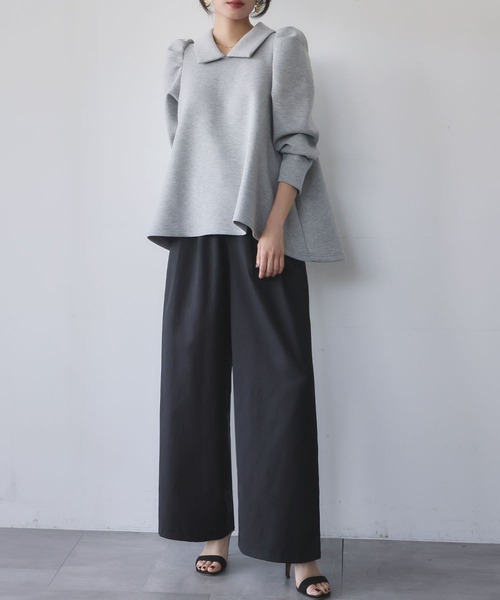 ELFRANK（エルフランク）の「ワイドグルカパンツ（その他パンツ・レディース・カーキ/モカ/ブラック・S/M）」の11枚目の写真