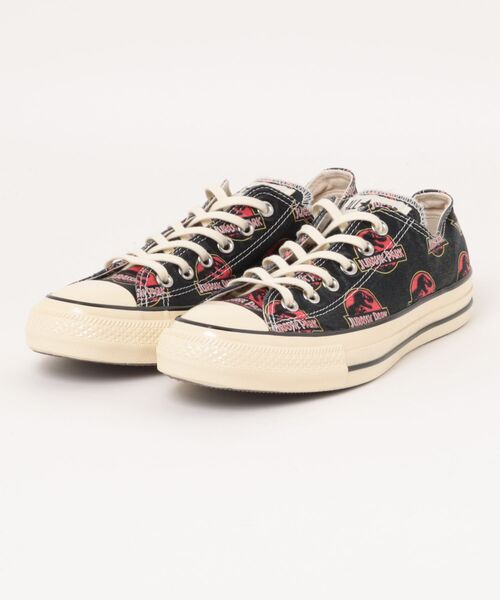 CONVERSE(コンバース)の「CONVERSE コンバース AS AGED LG OX / JURASSIC PARK オールスター エイジド LG OX / ジュラシック・パーク 31315580 BLACK(スニーカー・メンズ・その他・7/7h/8/8h/9/9h/10h)」の2枚目の写真