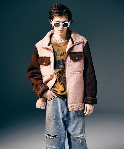 High Neck Corduroy Ranch Jacket / ハイネックコーデュロイランチ