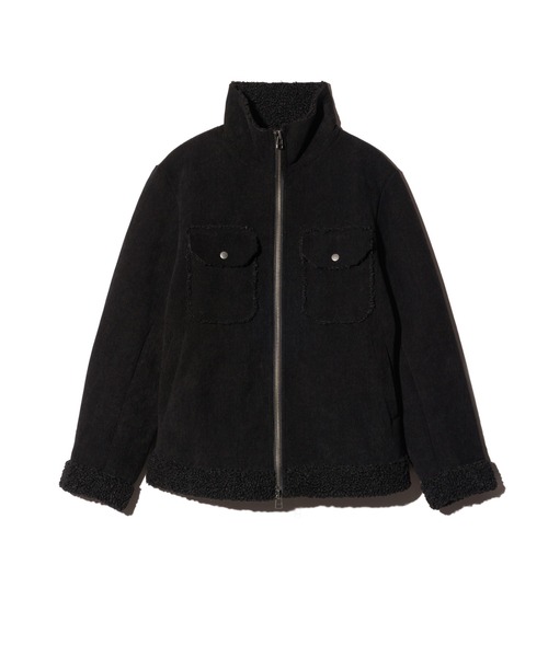 glamb(グラム)の「High Neck Corduroy Ranch Jacket / ハイネックコーデュロイランチジャケット(その他アウター・メンズ・ピンク/ブルー/ブラック・S/M/L)」の4枚目の写真