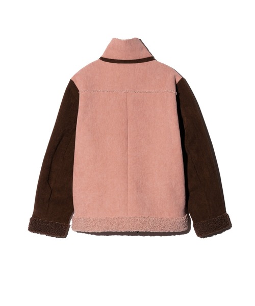 glamb(グラム)の「High Neck Corduroy Ranch Jacket / ハイネックコーデュロイランチジャケット(その他アウター・メンズ・ピンク/ブルー/ブラック・S/M/L)」の7枚目の写真