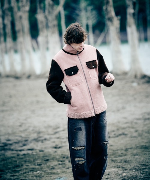 High Neck Corduroy Ranch Jacket / ハイネックコーデュロイランチ
