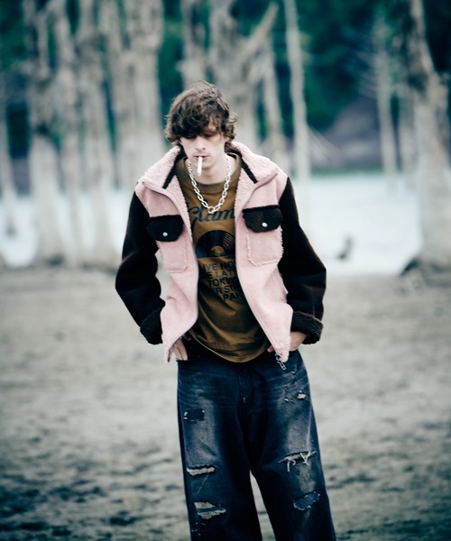 High Neck Corduroy Ranch Jacket / ハイネックコーデュロイランチ