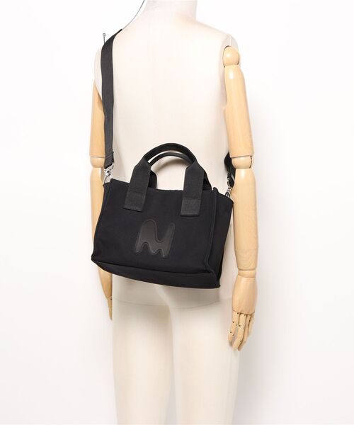 MSGM(エムエスジーエム)の「【NEW】「TheMwave」 2Way ショルダーバッグ(ショルダーバッグ・レディース・ブラック・ONE SIZE)」の5枚目の写真