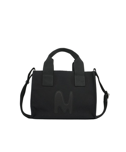 MSGM(エムエスジーエム)の「【NEW】「TheMwave」 2Way ショルダーバッグ(ショルダーバッグ・レディース・ブラック・ONE SIZE)」の7枚目の写真