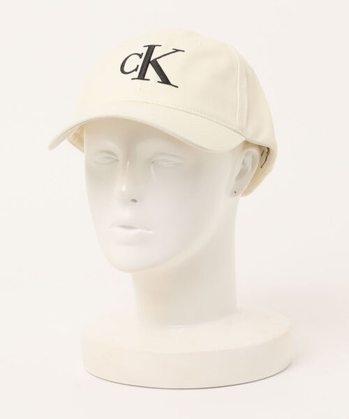 Calvin Klein(カルバン・クライン)の「【CALVIN KLEIN】キャップ 帽子 ベースボールキャップ ユニセックス(キャップ・レディース・アイボリー/ブラック・FREE)」の10枚目の写真