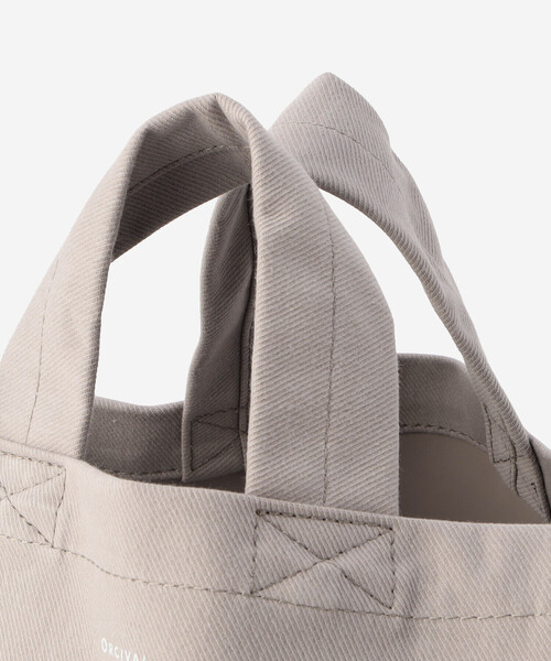 ORCIVAL（オーシバル）の「ORCIVAL | PVCコットントートバッグ・小（トートバッグ・レディース・ブラック/オフホワイト/ライトグレー/ネイビー/マスタード・-）」の11枚目の写真