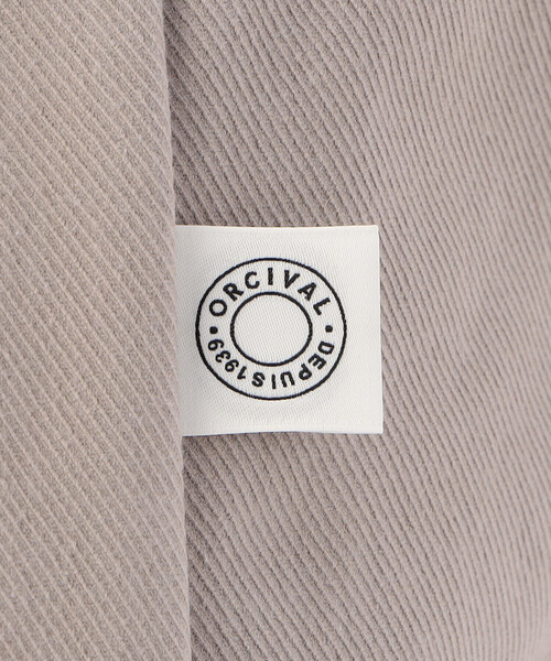 ORCIVAL（オーシバル）の「ORCIVAL | PVCコットントートバッグ・小（トートバッグ・レディース・ブラック/オフホワイト/ライトグレー/ネイビー/マスタード・-）」の9枚目の写真