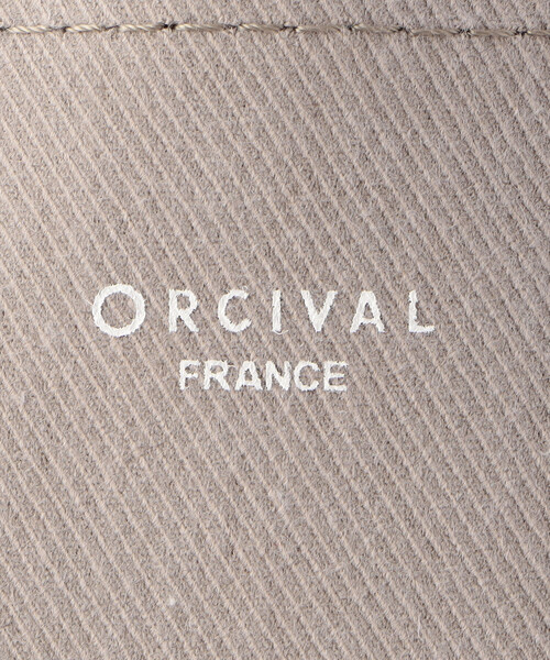 ORCIVAL（オーシバル）の「ORCIVAL | PVCコットントートバッグ・小（トートバッグ・レディース・ブラック/オフホワイト/ライトグレー/ネイビー/マスタード・-）」の8枚目の写真