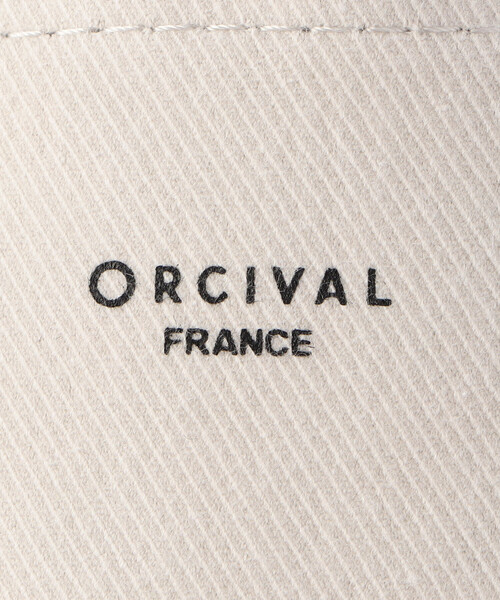 ORCIVAL（オーシバル）の「ORCIVAL | PVCコットントートバッグ・小（トートバッグ・レディース・ブラック/オフホワイト/ライトグレー/ネイビー/マスタード・-）」の7枚目の写真