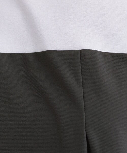 INDIVI（インディヴィ）の「【セットアップ可能】ビスチェレイヤード風トップス（Tシャツ/カットソー・レディース・グレー系その他5/ブラック/ブラウン系5・19/13/15 /34/05/38）」の11枚目の写真