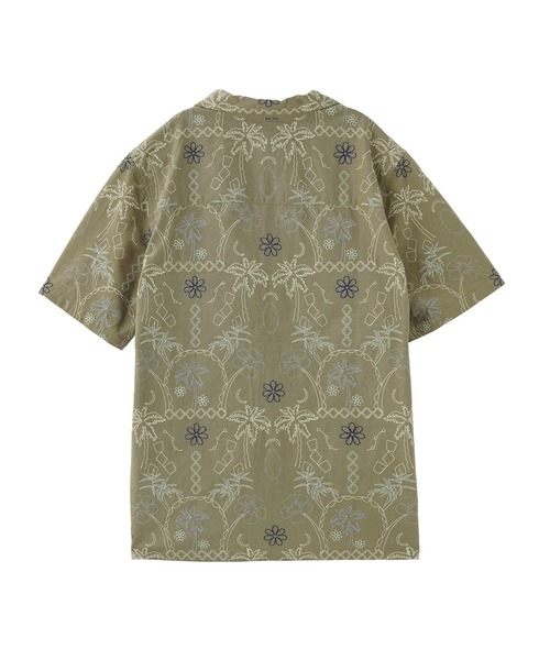 styles(スタイルス)の「WAX LONDON DIDCOT SS SHIRT HAWAIIAN SS25-SSS-DID-BOJ-KHA(シャツ/ブラウス・メンズ・カーキ・L/M)」の9枚目の写真