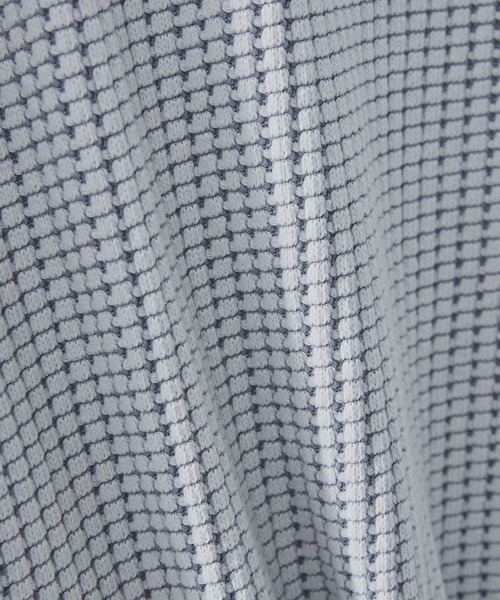 SLICK（スリック）の「【SLICK/スリック】Big Waffle Pullover/ビッグワッフルプルオーバー / サーマル Tシャツ（Tシャツ/カットソー・メンズ・ブラック/キナリ/スミクロ・1/2/3）」の17枚目の写真