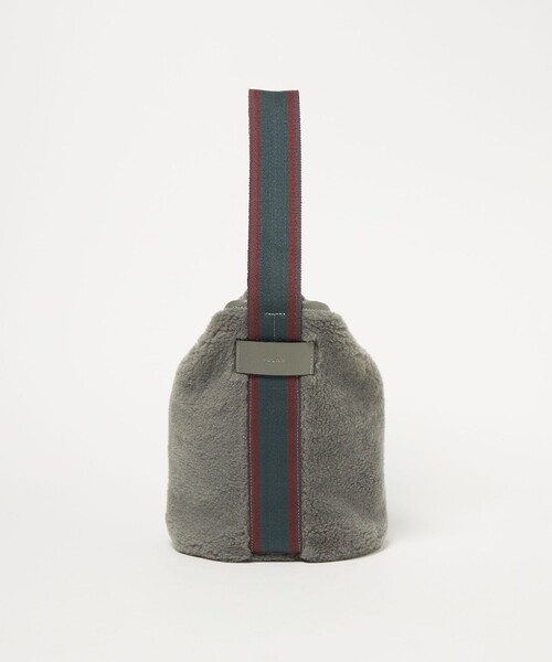 folna(フォルナ)の「【別注】<Folna>フェイクムートン ワンショルダーバッグ(ショルダーバッグ・レディース・グレー/モカ・FREE)」の21枚目の写真