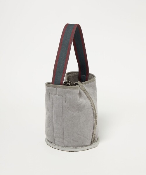 folna(フォルナ)の「【別注】<Folna>フェイクムートン ワンショルダーバッグ(ショルダーバッグ・レディース・グレー/モカ・FREE)」の11枚目の写真