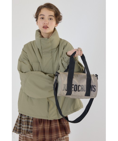 RODEO CROWNS WIDE BOWL（ロデオクラウンズワイドボウル）の「ロールボストンスショルダーバッグ（ショルダーバッグ・レディース・ブラック/ベージュ/ブラウン系その他/カモフラージュ・FREE）」の16枚目の写真