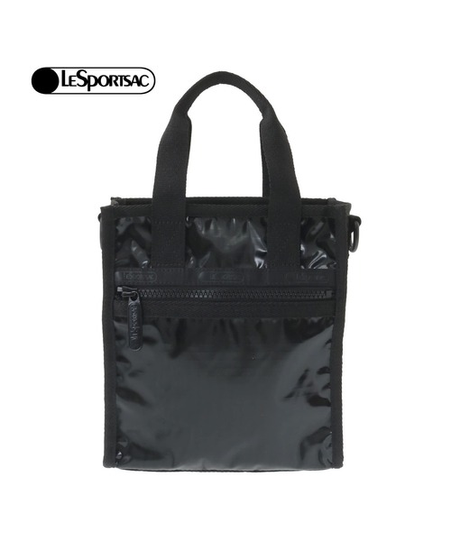 LeSportsac(レスポートサック)の「【LeSportsac】MINI N/S TOTE(ショルダーバッグ・レディース・ホワイト/ブラック・FREE)」の2枚目の写真